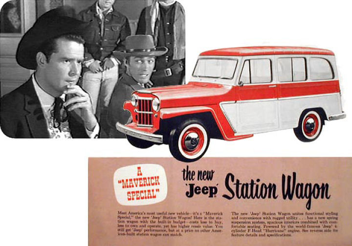 1958 Jeep Auto Advertising